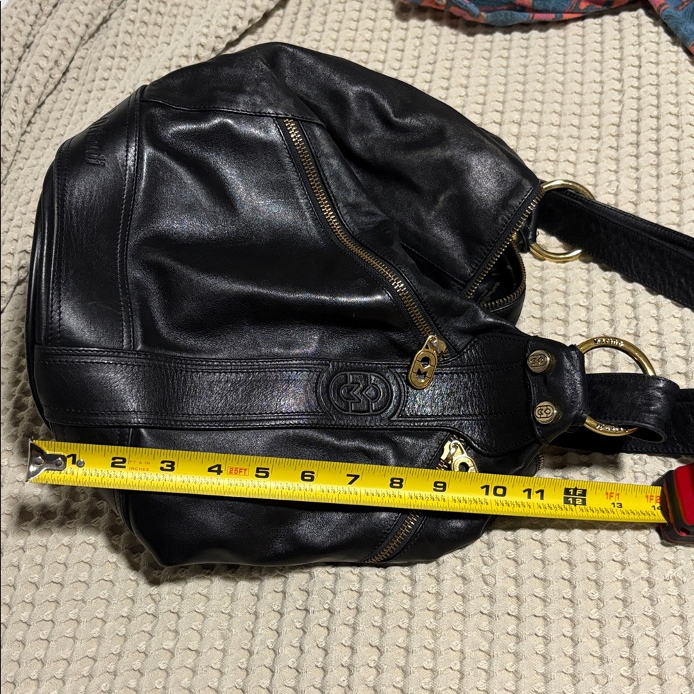 Marino Orlandi Leather Sling Bucket Bag - Picture 9 of 9